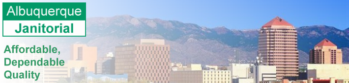 Albuquerque Janitorial Logo Banner